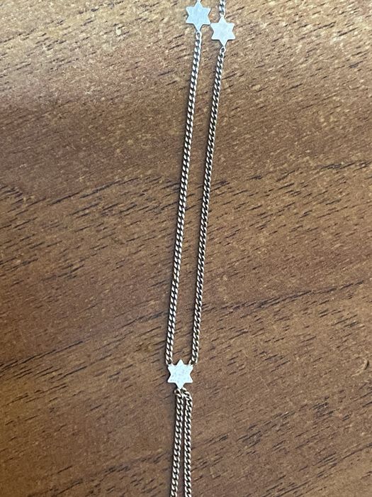 Lant argint model stelute