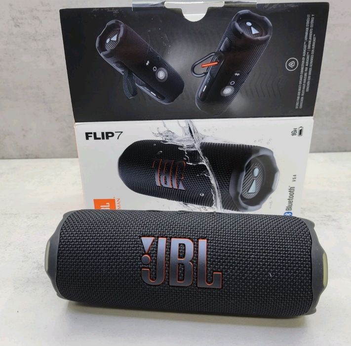 Jbl Flip 7 Black - ЧИСТО НОВА