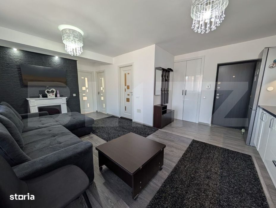 Apartament semidecomandat cu 3 camere, 68 mp utili, zona Stejarului — fotografia 1