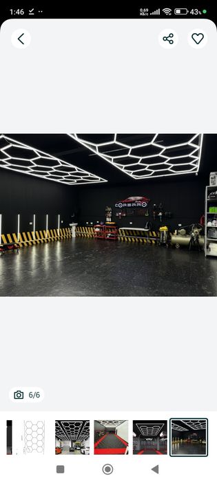 LED светодиод освещения для Барбершоп Авто Тюнинг Детейлинг Бутик