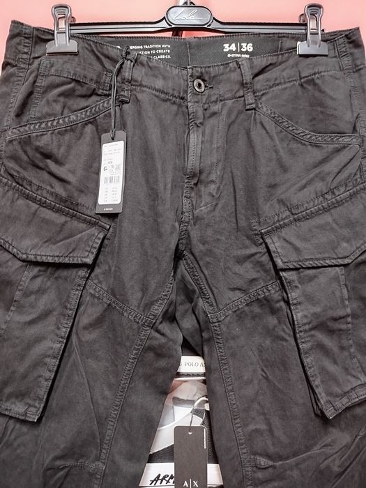 Оригинален панталон G-Star Raw Cargo 3D W34 W38 мъжки долнище