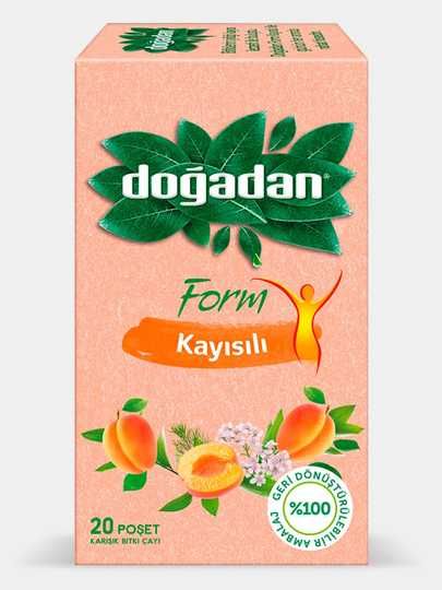 Турецкий чай для похудения Dogadan Form, 20 пакетиков, 6 видов