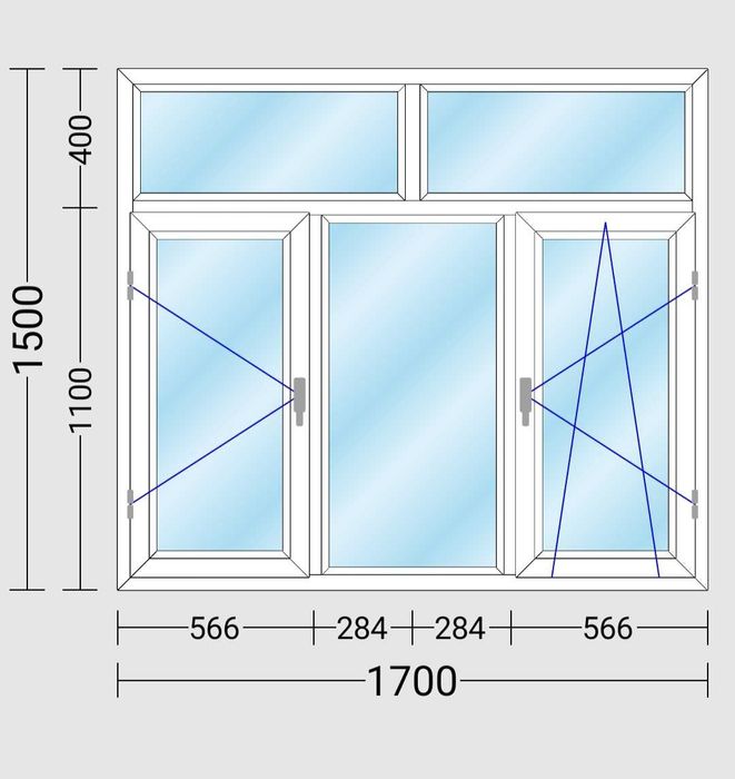 Окна двери перегородки решетки навесы двери из стекла