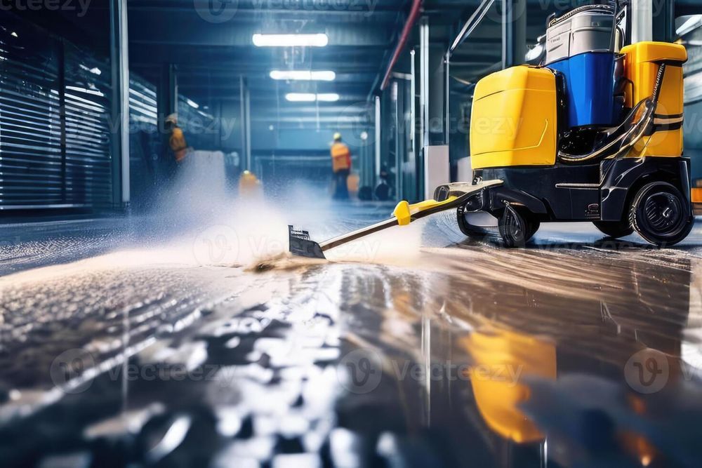 Servicii de curatenie mecanizata