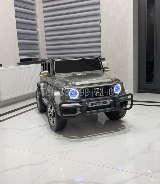 Детская машина 24в 4х4 | Гелик G63 | 2х местный, с пультом - до 10 лет