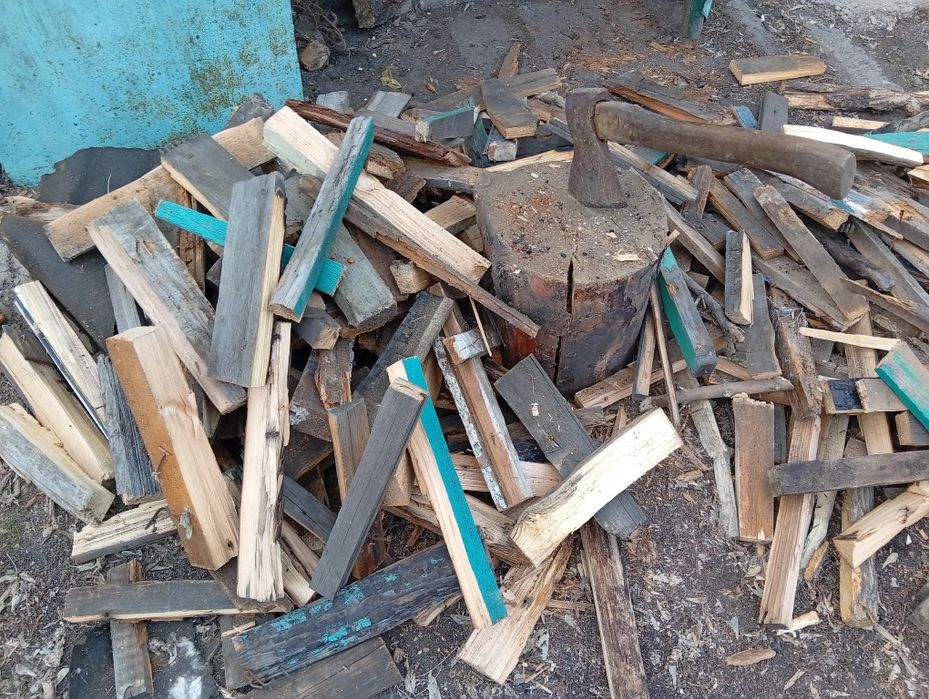 Дрова сухие, рубленные