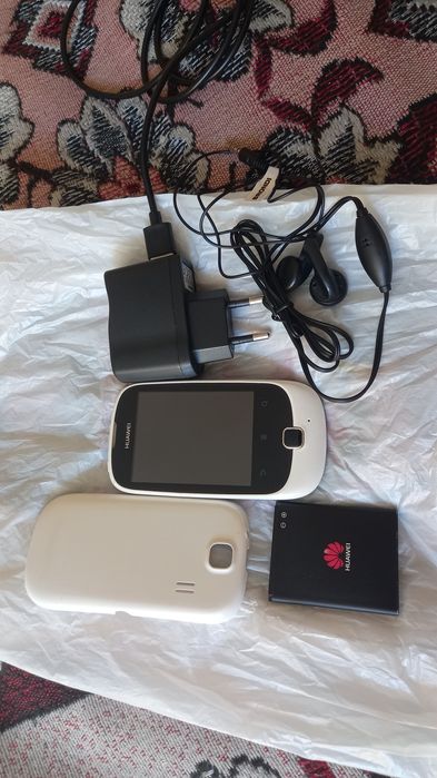 Vand mobil Huawei Ascend y100, alb, mic si usor,baterie originala