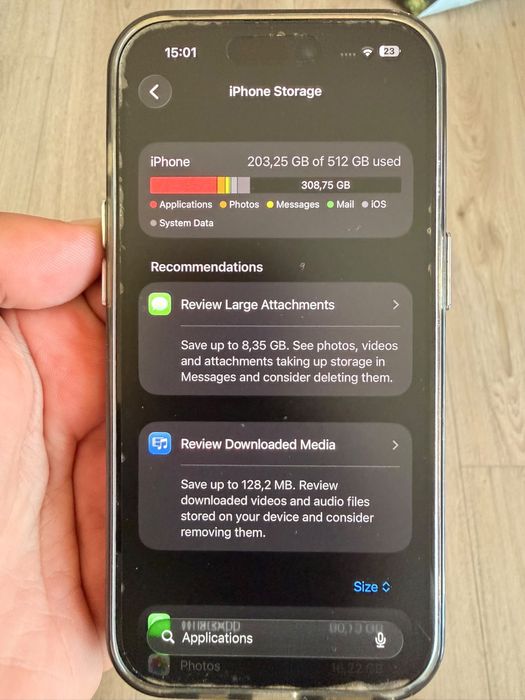 iPhone 14 Pro 512 GB Deep Purple + cutie + huse
