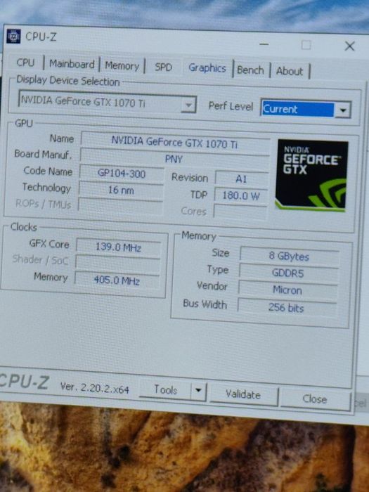 Vând placa video GeForce gtx 1070ti 8gb