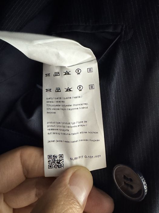 Костюм двойка Glasman, одевалось два раза