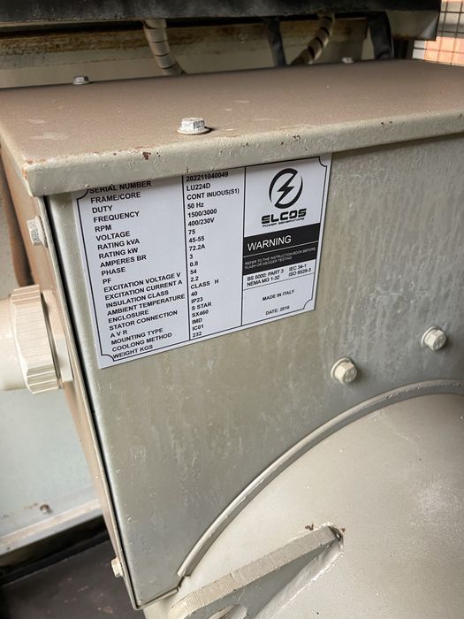 Generator 75 kva