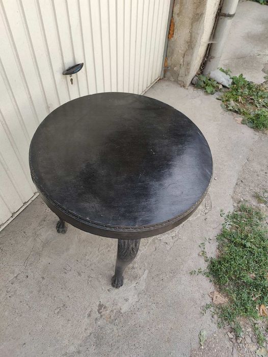 Старинни мебели - маса, пейка/диванче и два стола