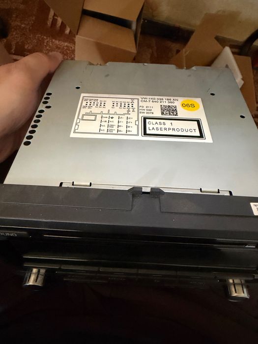 Оригинално радио VW RCD 310