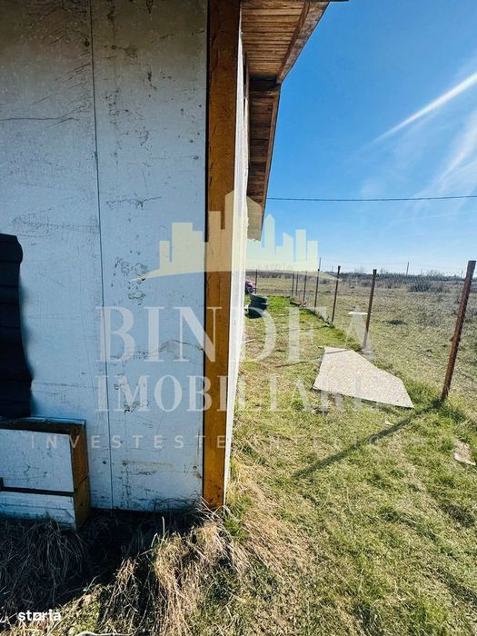 Teren intravilan Mosnita Noua 627mp+ constructie cadru metalic