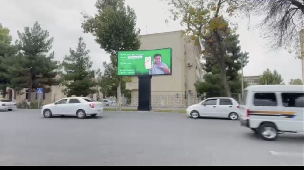 Bilbord, LED ekran  reklama — Namangan • Реклама на билбордах Наманган
