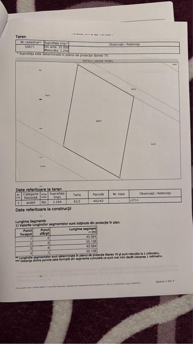 De vânzare – teren extravilan industrial, Rudeni Chitila