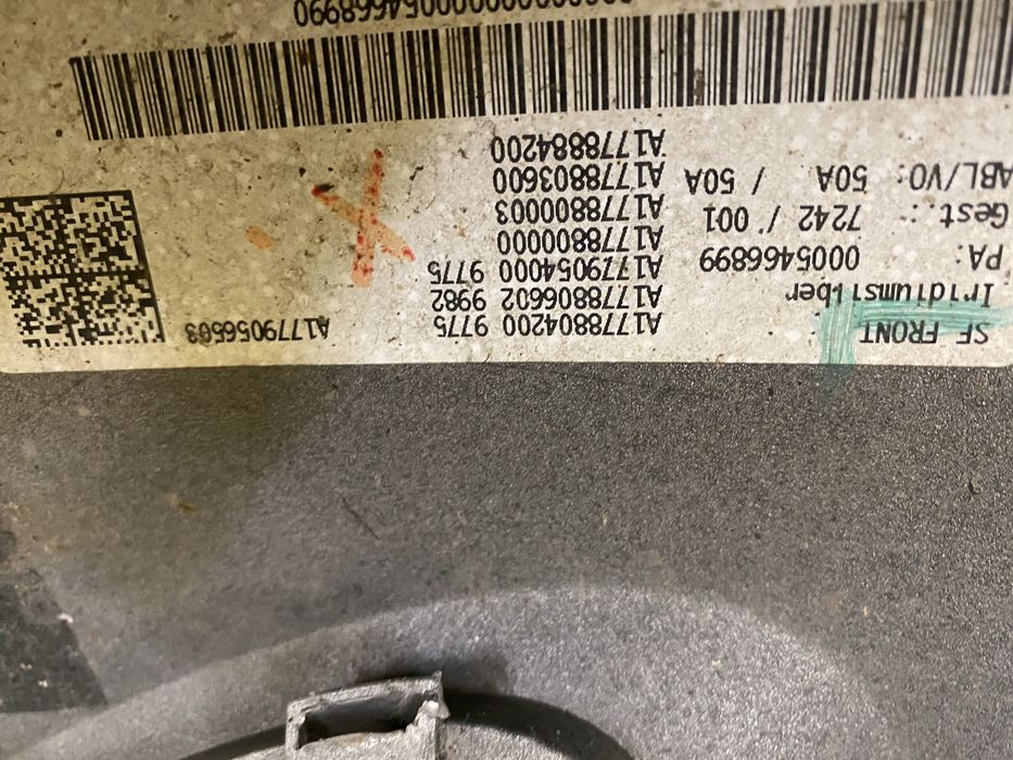 Броня предна за мерцедес А класа 2019г