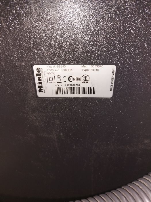 Прахосмукачка Miele S8340 EcoLine