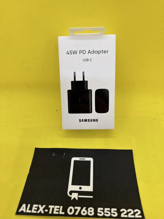 Alex-TEL® Incarcator travel adapter samsung 45W Fast Charging