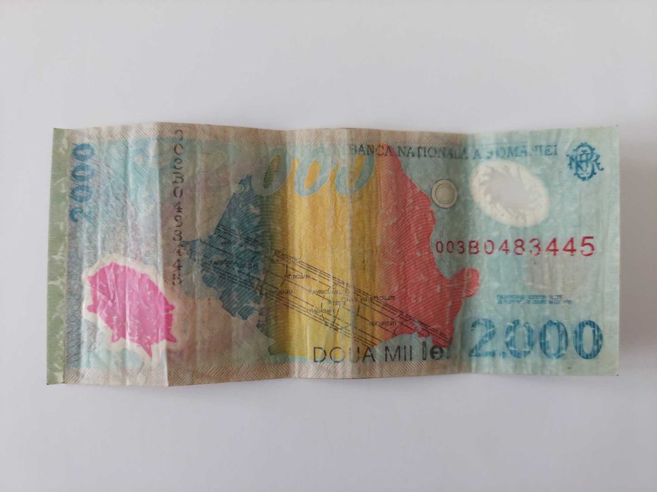Bancnotă eclipsă 2000 lei