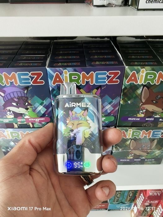 Vape 80.000 Puffs 2 Arome Airmez Reincarcabil Calitate Top