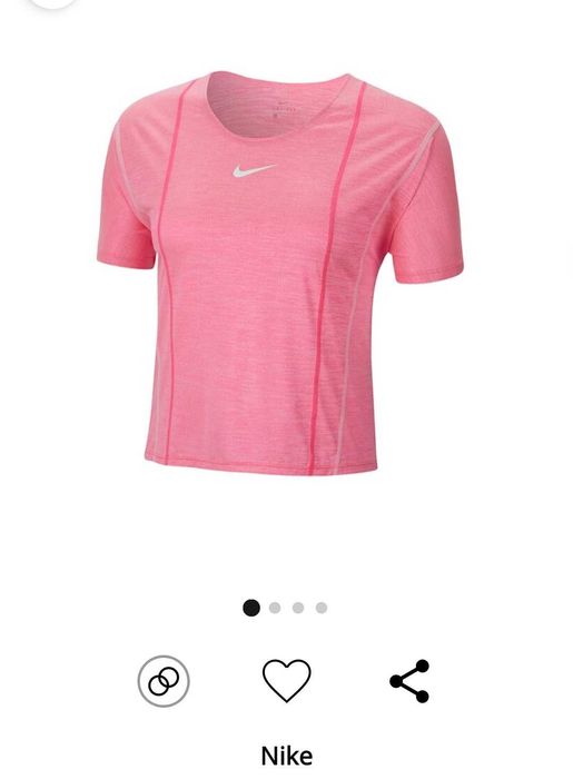 Спортна блуза / тениска Nike розова