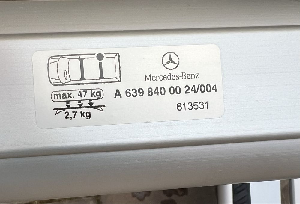 Bare Transversale  Mercedes