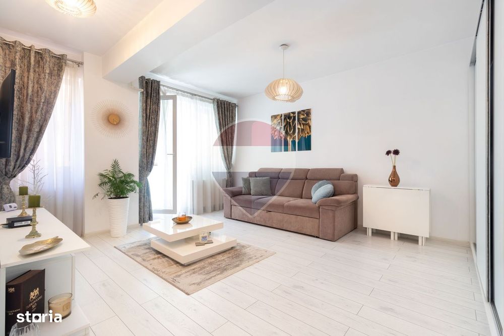 Vanzare 2 camere | Militari Residence | Living mare | Mobilat & utilat