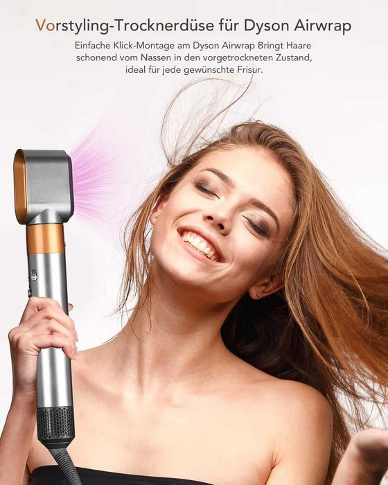 Duza de uscare pentru pre-stilizare pentru Dyson Airwrap – cupru