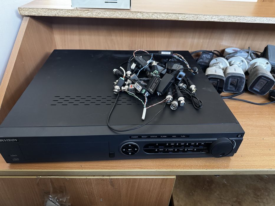 Nikvision регистратор +камеры рабочий