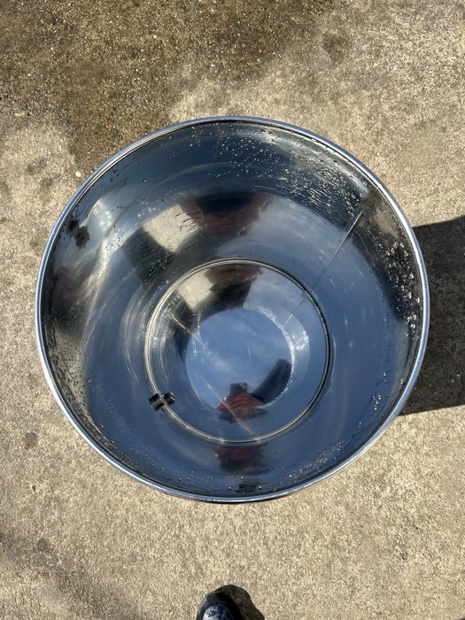 Неръждаем съд 50L Polsinelli INOX 18/10 с кран и капак