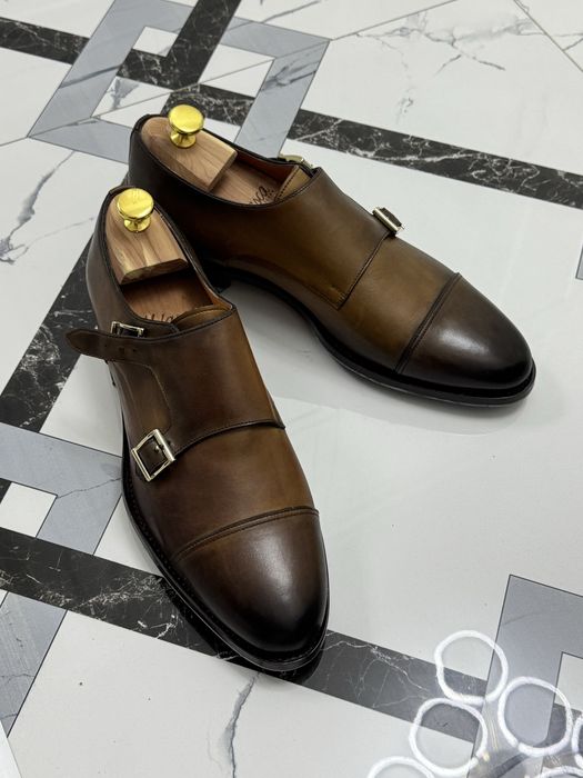 Туфли монки Santoni