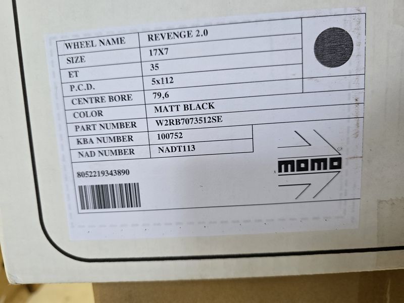 17цола 5х112 Audi,BMW,Mercedes,VW,Skoda,Seat 5x112