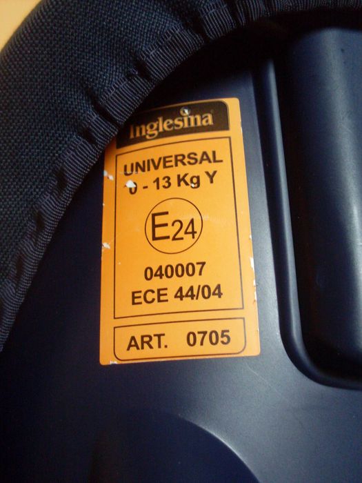 Бебешки стол за автомобил- "чист".