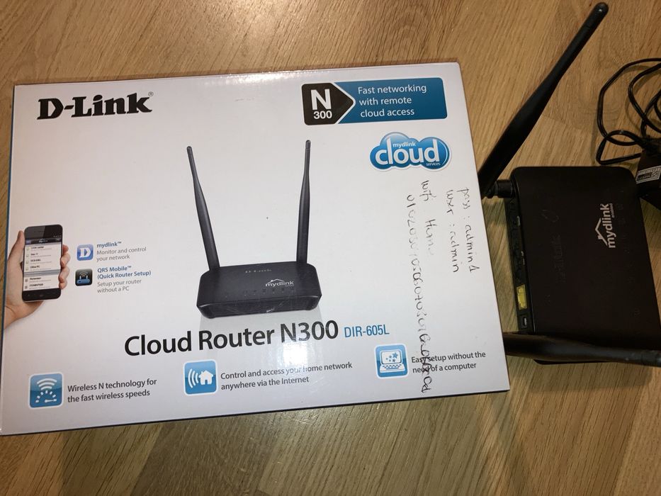 Безжичен рутер D-Link Cloud Router N300