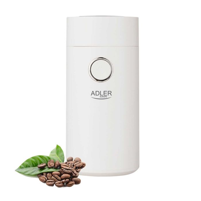 Rasnita de cafea, Adler AD4446WS, 150 W, 75 g, alb