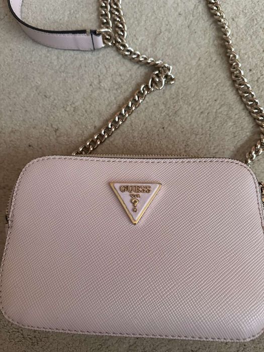 Детска/дамска розова чанта Guess