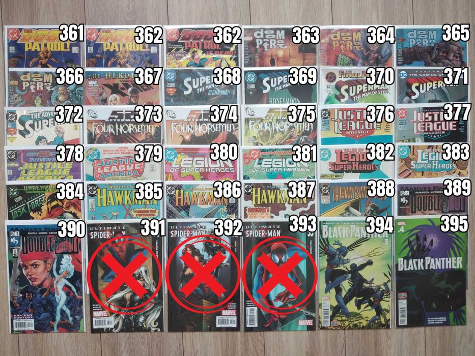 Comics Books / Комикси 2/2 - Punisher, X-Men, Hulk, Batman, Superman