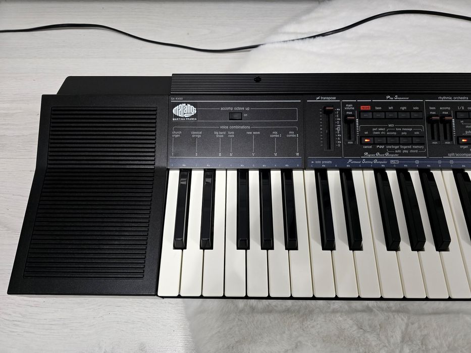 Orga electronica TECHNICS SX-K450, clapa de acompaniament, 61 clape,