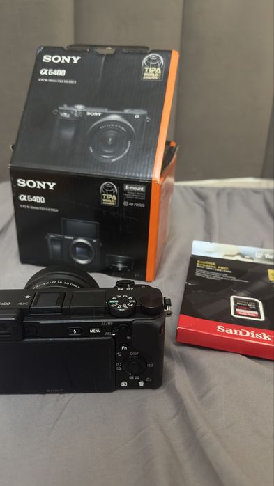 Sony a6400 камера