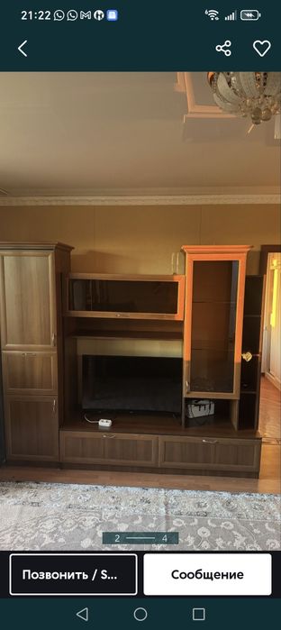 Продается стенка в зал бу