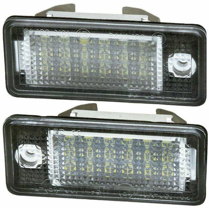 Lampi numar LED pentru Audi A4 B6, B7, A6 C6, A3, A5, A8, Q7