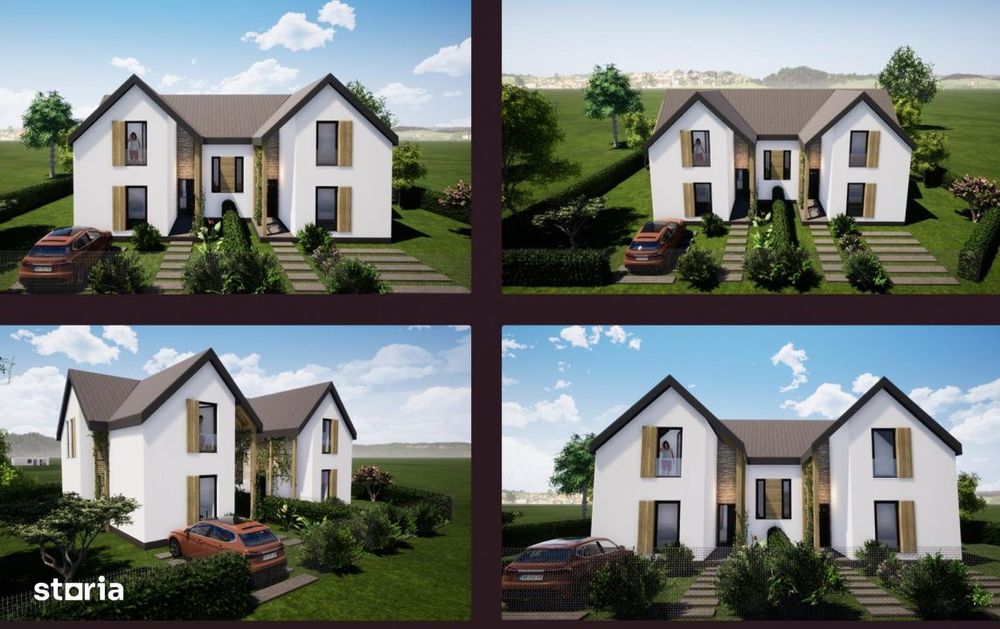Casa tip duplex de vanzare – intrare in Odoreu