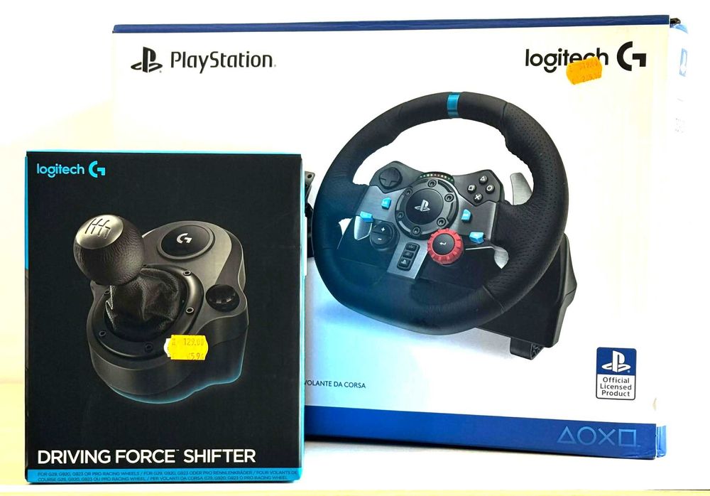 Бартер! Гаранция! Logitech - G29 + Driving Fource Shifter ( Лост )