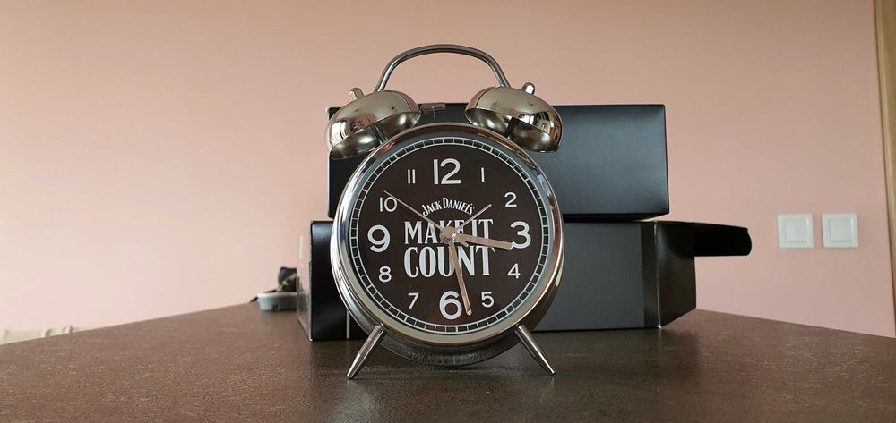 Будилник Jack Daniel's®аларма,17сm,часовник.