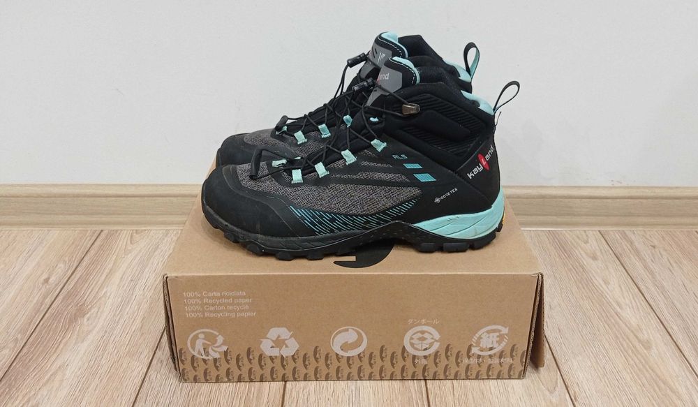 Дамски туристически обувки Kayland Stinger Black/Azure GTX – Размер 38.5 (със забележка)