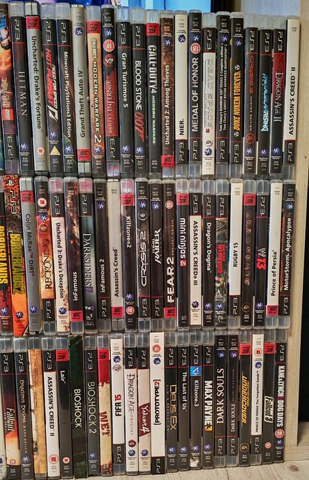 Jocuri PS3 originale – 70 lei/bucată – colecție mare