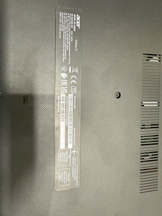 Ноутбук Acer черный