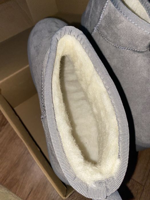 Обувь/ угги серые