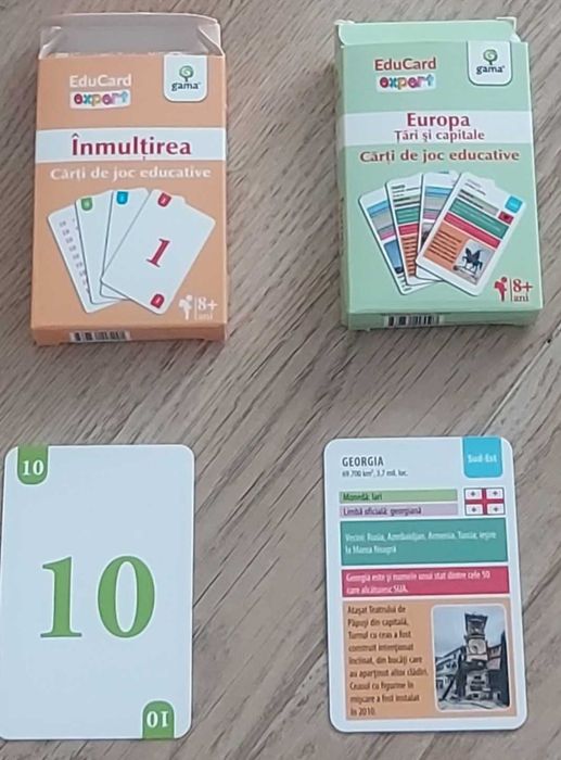 5 Cartonase educative, ca noi, pret 39 lei toate